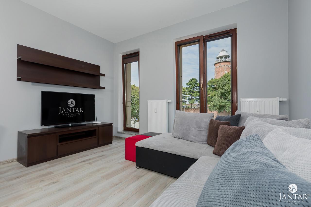 Jantar Apartamenty Lighthouse Port Kołobrzeg Exterior foto
